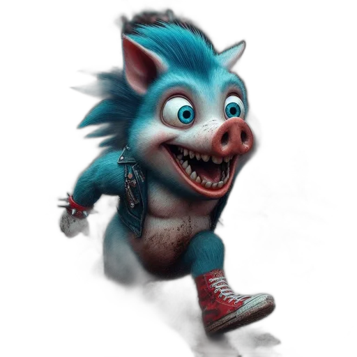 creature, animal, face, mask, concept art, 3d render, photorealistic, fantasy art transparent PNG cut-out