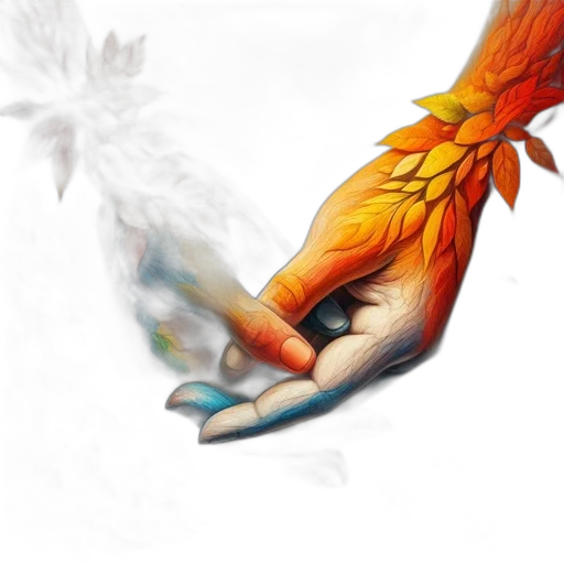 dragon, weapon, flower, jewelry, fantasy art, concept art, watercolor, photorealistic transparent PNG cut-out