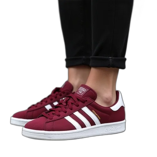shoes, red, woman, wearing transparent PNG cut-out