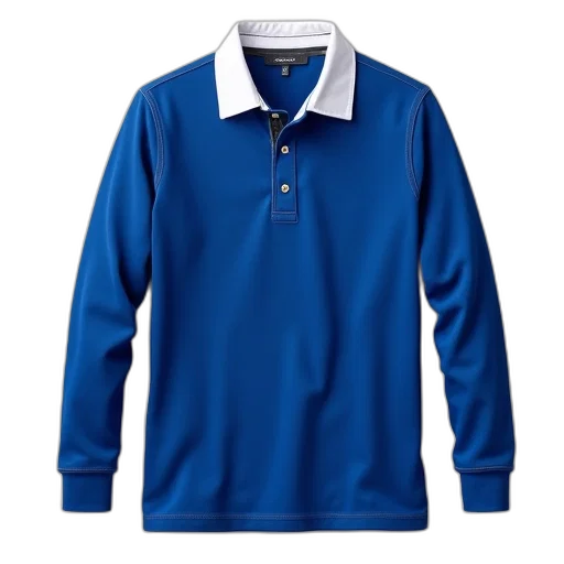 jacket, blue, men, long, sleeve, rugby, shirt, white transparent PNG cut-out