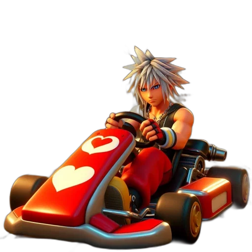 car, weapon, concept art, 3d render, anime, character, silver, hair transparent PNG cut-out