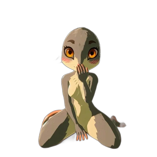 creature, animal, robot, mask, concept art, fantasy art, 3d render, cartoon transparent PNG cut-out