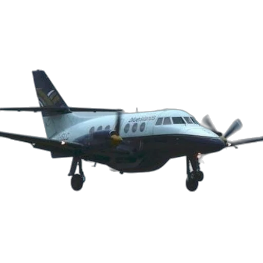3d render, small, propeller, plane, word, air, side, flying transparent PNG cut-out