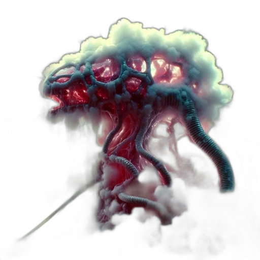 tree, creature, dragon, staff, concept art, fantasy art, pixel art, watercolor transparent PNG cut-out