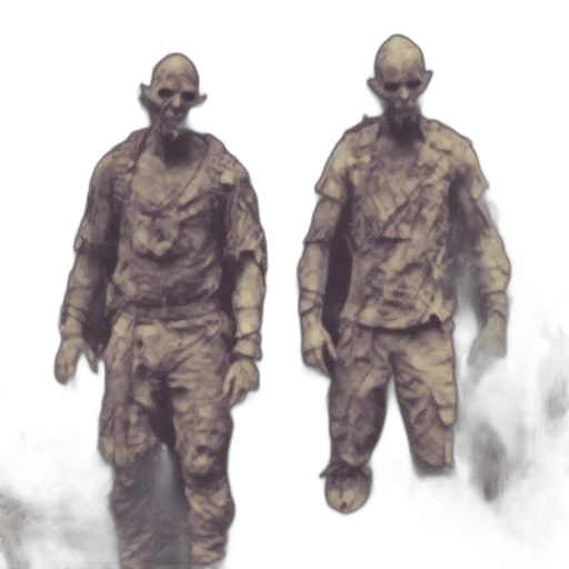 mask, staff, jacket, creature, concept art, 3d render, photorealistic, pixel art transparent PNG cut-out