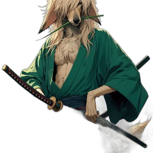staff, dragon, mask, sword, fantasy art, concept art, anime, watercolor transparent PNG cut-out