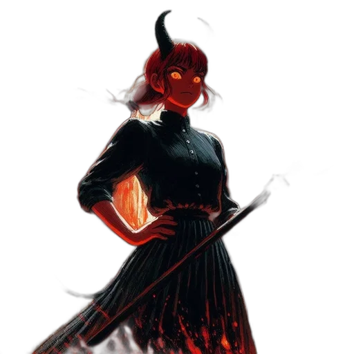 staff, dress, sword, weapon, concept art, fantasy art, comic book art, pixel art transparent PNG cut-out