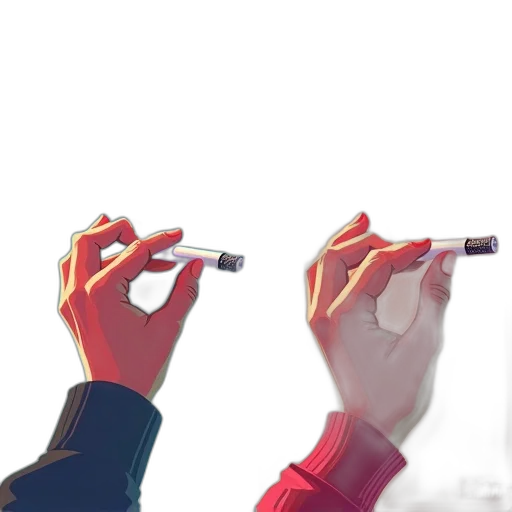 staff, weapon, jacket, bottle, photorealistic, concept art, 3d render, watercolor transparent PNG cut-out