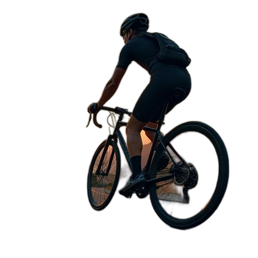 3d render, photorealistic, concept art, leader, bikes, website transparent PNG cut-out