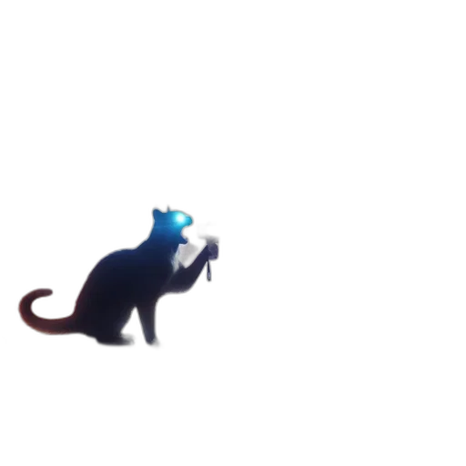 animal, creature, staff, dragon, 3d render, concept art, pixel art, anime transparent PNG cut-out