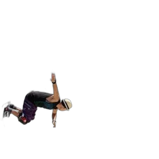 pixel art, 3d render, skateboarder, performs transparent PNG cut-out