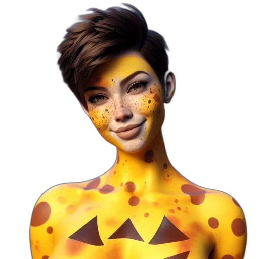 face, mask, creature, fantasy art, concept art, photorealistic, pixel art, golden transparent PNG cut-out