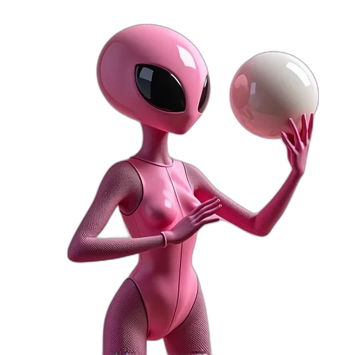 robot, creature, mask, 3d render, concept art, fantasy art, comic book art, outer space transparent PNG cut-out
