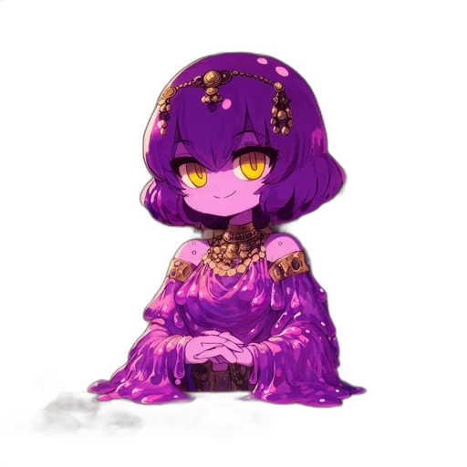 dress, crown, creature, mask, concept art, fantasy art, pixel art, cyberpunk transparent PNG cut-out