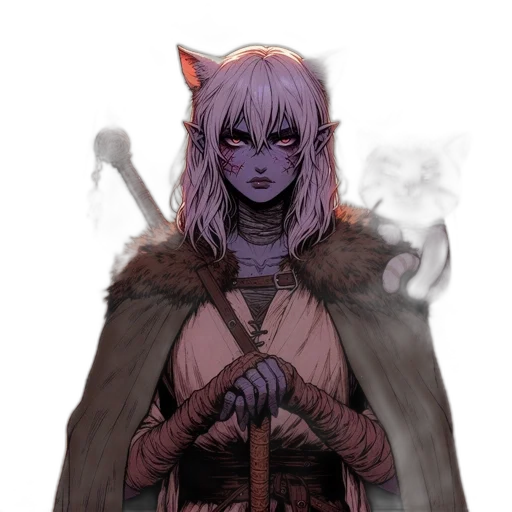 staff, mask, dragon, weapon, fantasy art, concept art, pixel art, anime transparent PNG cut-out