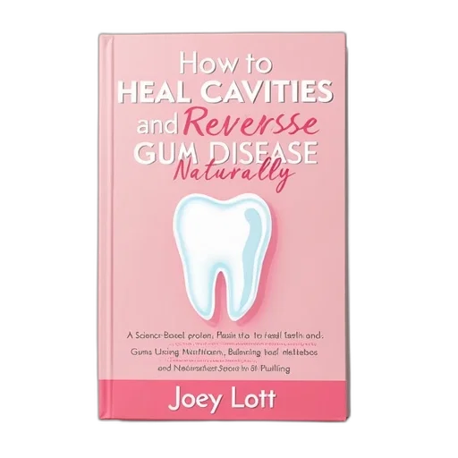 cover, book, how, heal, cavities, reverse, gum, disease transparent PNG cut-out