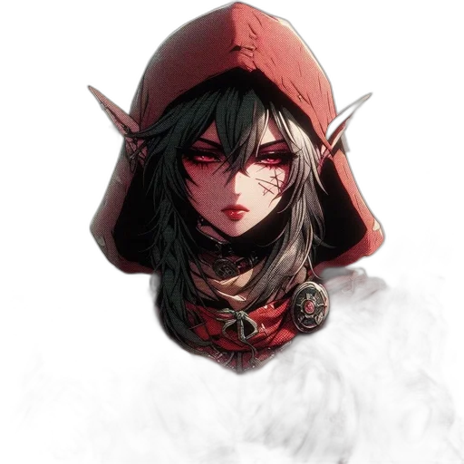mask, hat, face, dragon, fantasy art, concept art, pixel art, anime transparent PNG cut-out