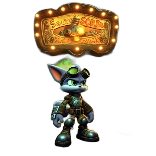 staff, robot, weapon, jewelry, concept art, 3d render, fantasy art, steampunk transparent PNG cut-out