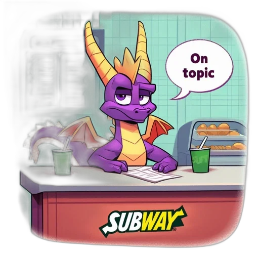 dragon, food, staff, animal, concept art, pixel art, cartoon, fantasy art transparent PNG cut-out