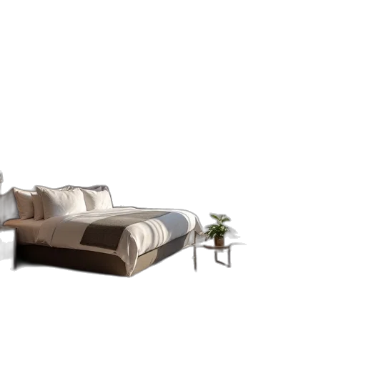 furniture, 3d render, photorealistic, concept art, earth tones, monochrome, dark, golden transparent PNG cut-out