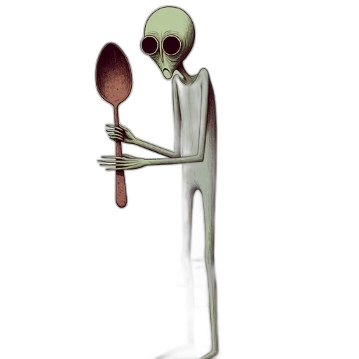 staff, robot, food, creature, concept art, 3d render, fantasy art, pixel art transparent PNG cut-out