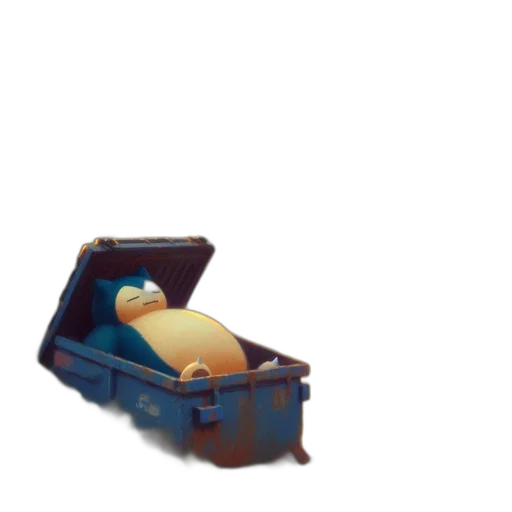 furniture, robot, food, weapon, 3d render, concept art, pixel art, underwater transparent PNG cut-out