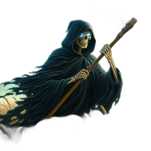 staff, sword, weapon, creature, fantasy art, concept art, pixel art, comic book art transparent PNG cut-out