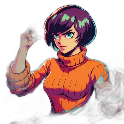 robot, jacket, concept art, comic book art, anime, fantasy art, outer space, fire transparent PNG cut-out