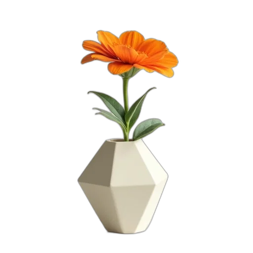 flower, crown, furniture, hat, 3d render, photorealistic, concept art, oil painting transparent PNG cut-out