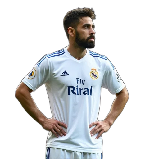 animal, pixel art, professional, soccer, player, white, jersey, number transparent PNG cut-out