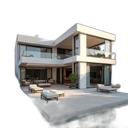 building, 3d render, photorealistic, concept art transparent PNG cut-out