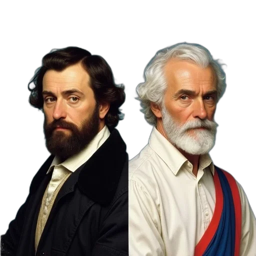 jacket, face, photorealistic, oil painting, concept art, pixel art, book, cover transparent PNG cut-out