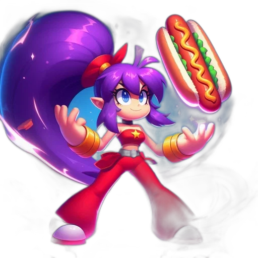 food, staff, weapon, concept art, pixel art, 3d render, fantasy art, animated transparent PNG cut-out