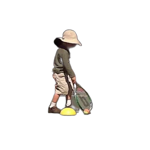 hat, staff, jacket, umbrella, pixel art, 3d render, concept art, cartoon transparent PNG cut-out