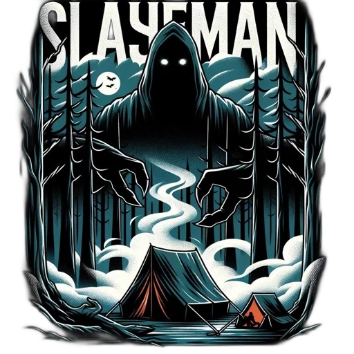 comic book art, concept art, fantasy art, dark, misty, woods, mysterious, hooded transparent PNG cut-out