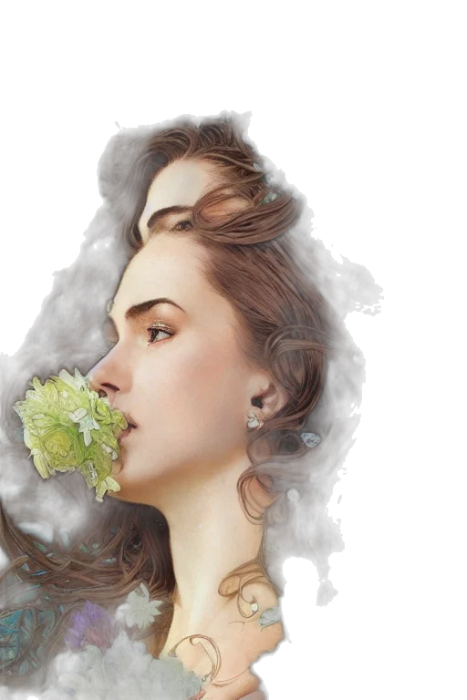 face, crown, jewelry, photorealistic transparent PNG cut-out