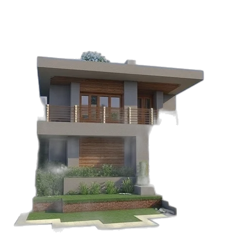 building, 3d render, photorealistic, concept art transparent PNG cut-out