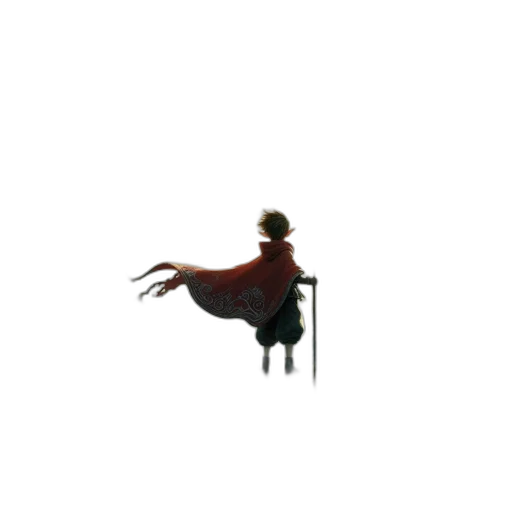 staff, umbrella, furniture, creature, pixel art, concept art, comic book art, 3d render transparent PNG cut-out