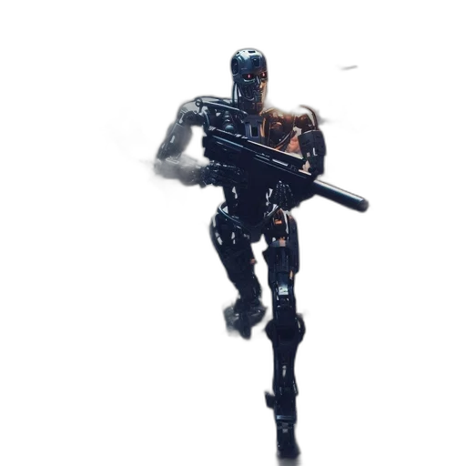 robot, weapon, animal, creature, concept art, 3d render, pixel art, cyberpunk transparent PNG cut-out