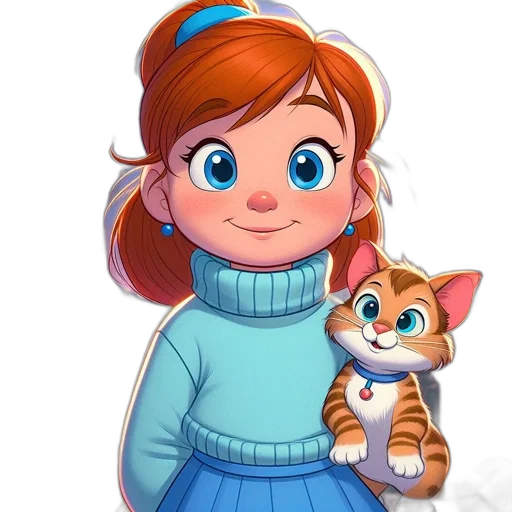 staff, animal, face, cartoon, 3d render, concept art, photorealistic, snow transparent PNG cut-out