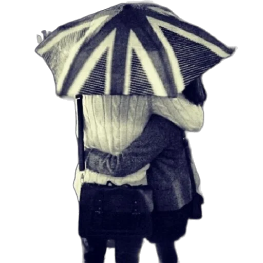 umbrella, jacket, hat, staff, photorealistic, concept art, pencil sketch, 3d render transparent PNG cut-out