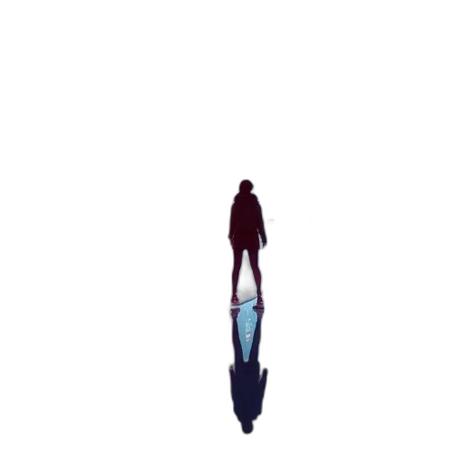robot, creature, jacket, sword transparent PNG cut-out