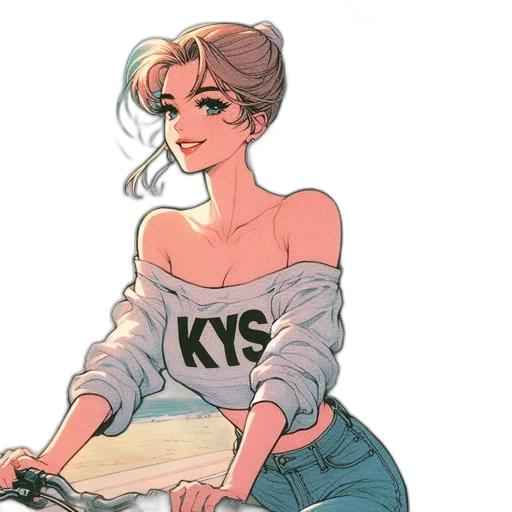 comic book art, cartoon, concept art, vaporwave, pastel, monochrome, colorful, neon transparent PNG cut-out