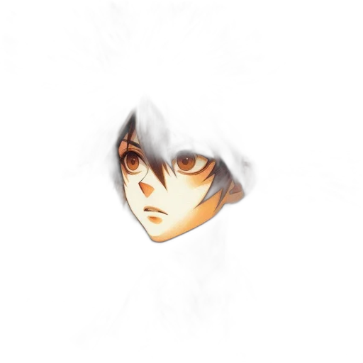 mask, face, creature, hair, photorealistic, pixel art, anime, 3d render transparent PNG cut-out