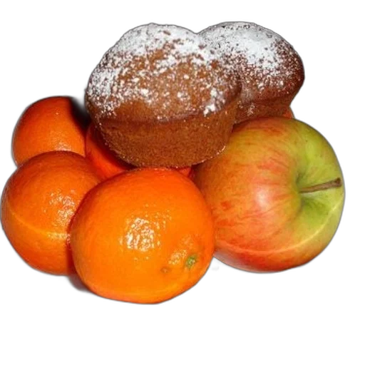 food, crown, photorealistic, 3d render, plate, oranges, apple, two transparent PNG cut-out