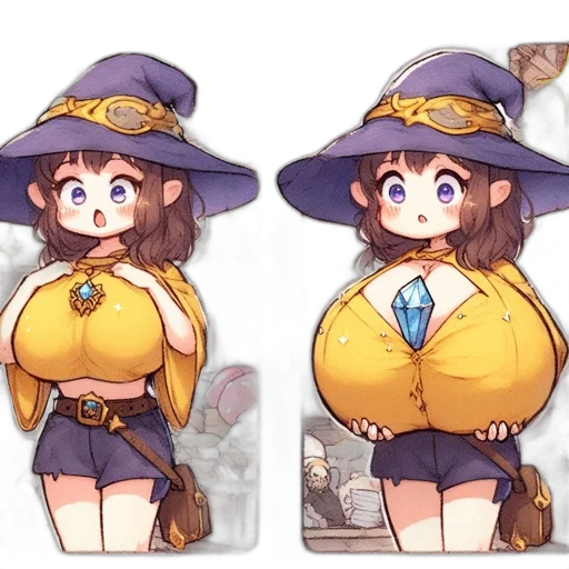 hat, dress, staff, weapon, concept art, pixel art, fantasy art, anime transparent PNG cut-out