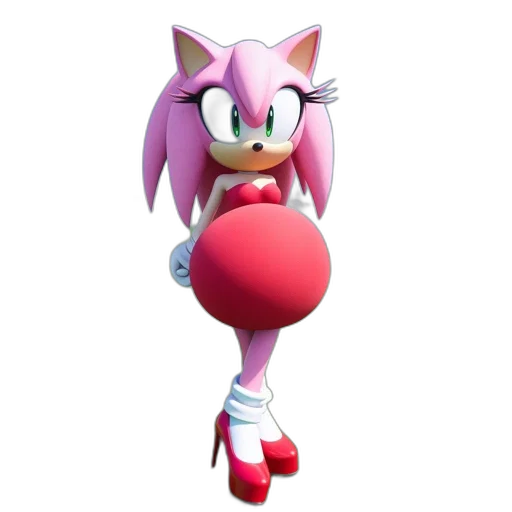 dress, animal, creature, hat, 3d render, concept art, pixel art, vaporwave transparent PNG cut-out