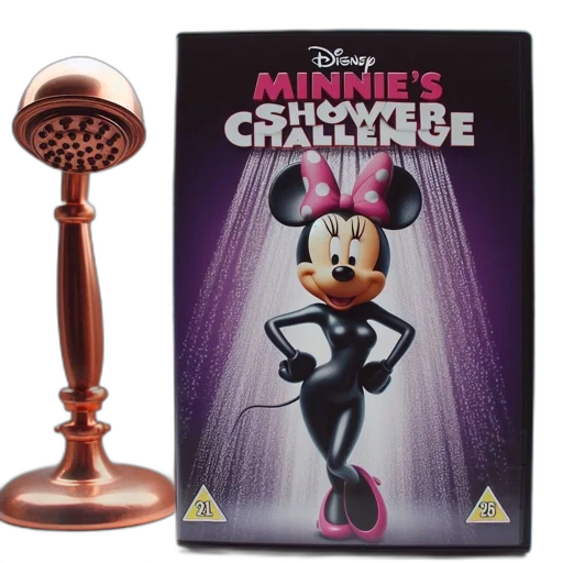 image, shows, minnie, mouse, dvd, cover, titled, shower transparent PNG cut-out