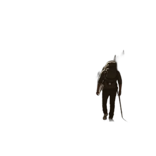 creature, animal, staff, hair, concept art, pixel art, 3d render, fantasy art transparent PNG cut-out