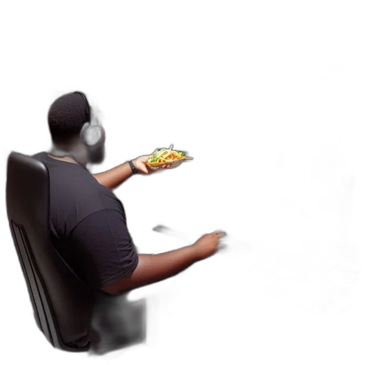 food, furniture, weapon, staff, concept art, 3d render, pixel art, man transparent PNG cut-out